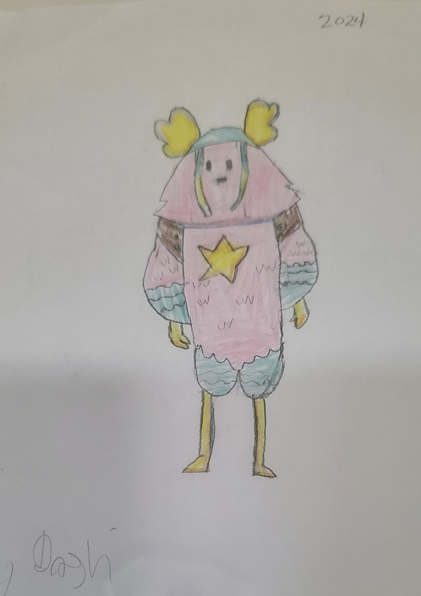 Hand Drawn Super Hero